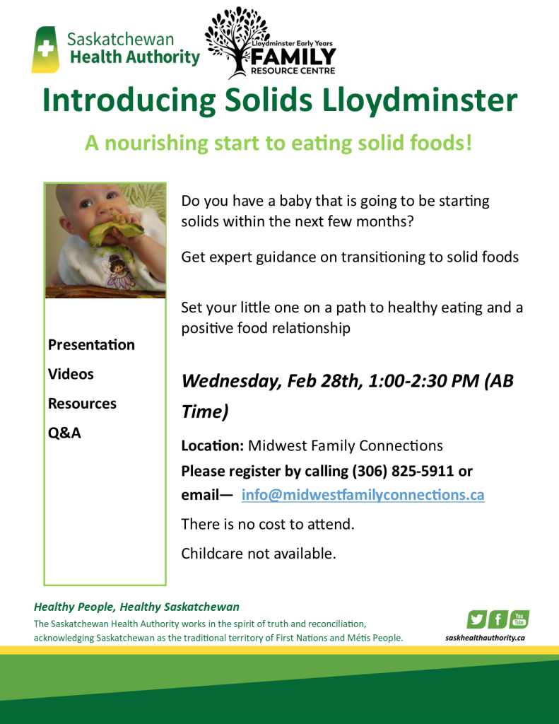Introducing Solids Scotland CANCELLED - Introducing Solids- Presented by SHA - MFC